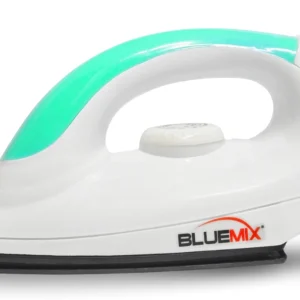 Bluemix Magic Iron | 1000W | Lightweight Non-Stick | White & Green
